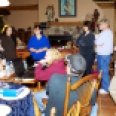 5/13/13 Research talk hosted at Hewitt Home in Hale Michigan R2L starting with me, Rona Sullivan, Diane Allen, Ron Allen, Terry Allen, Jerry Hewitt, Polly Goodwin & my Husband Jay Dubois - beside me is Mary Hewitt (Photo taken by Jim Goodwin)